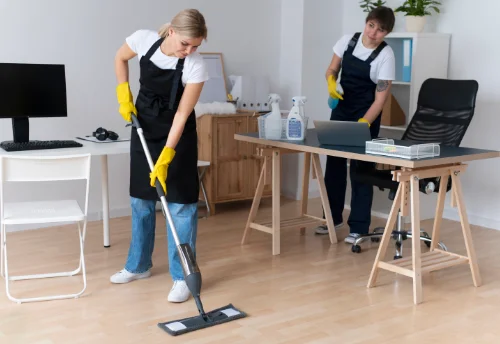 Nettoyage de bureau professionnel à Oberentzen